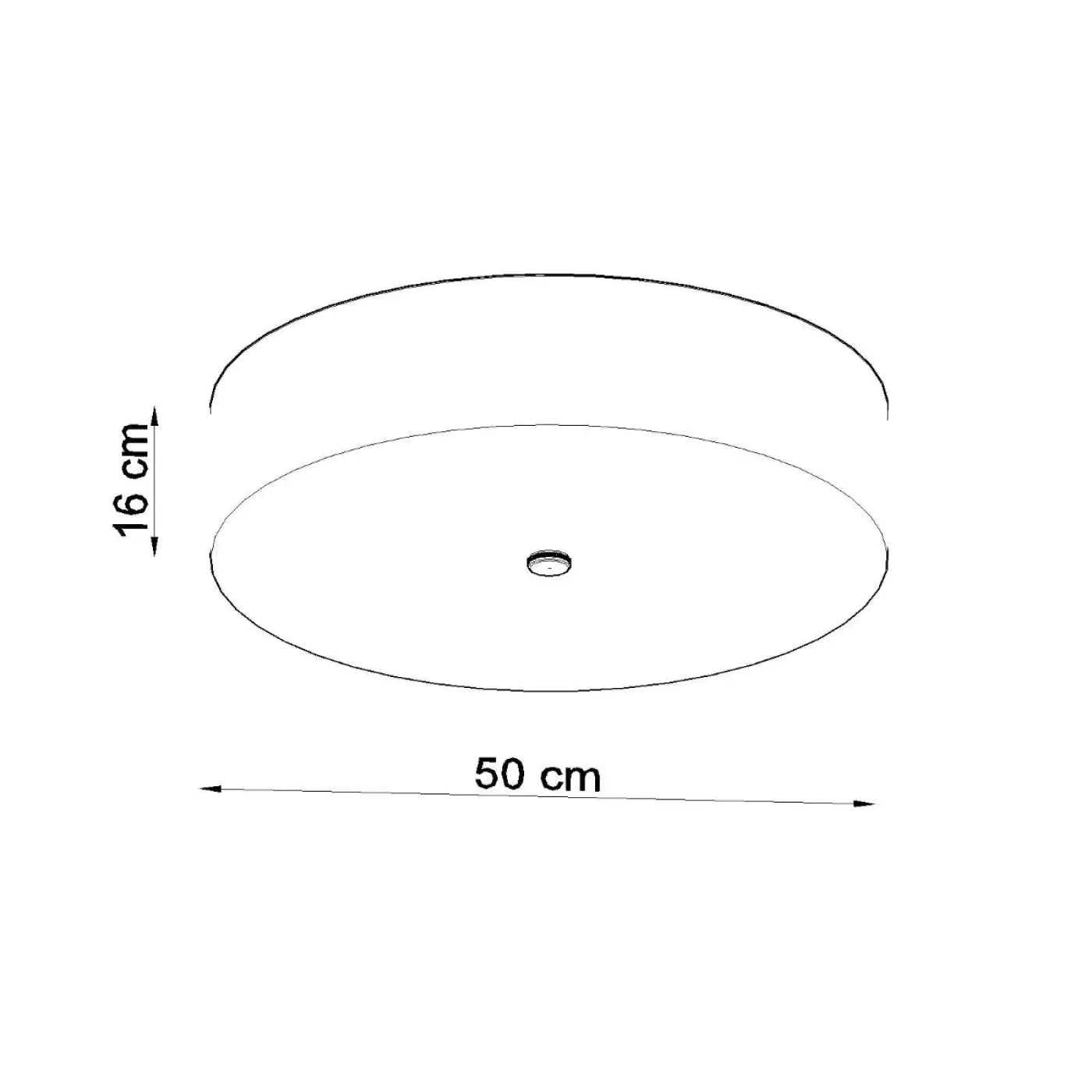 Luminaire Plafonnier Chic - Skala 50 (Blanc)