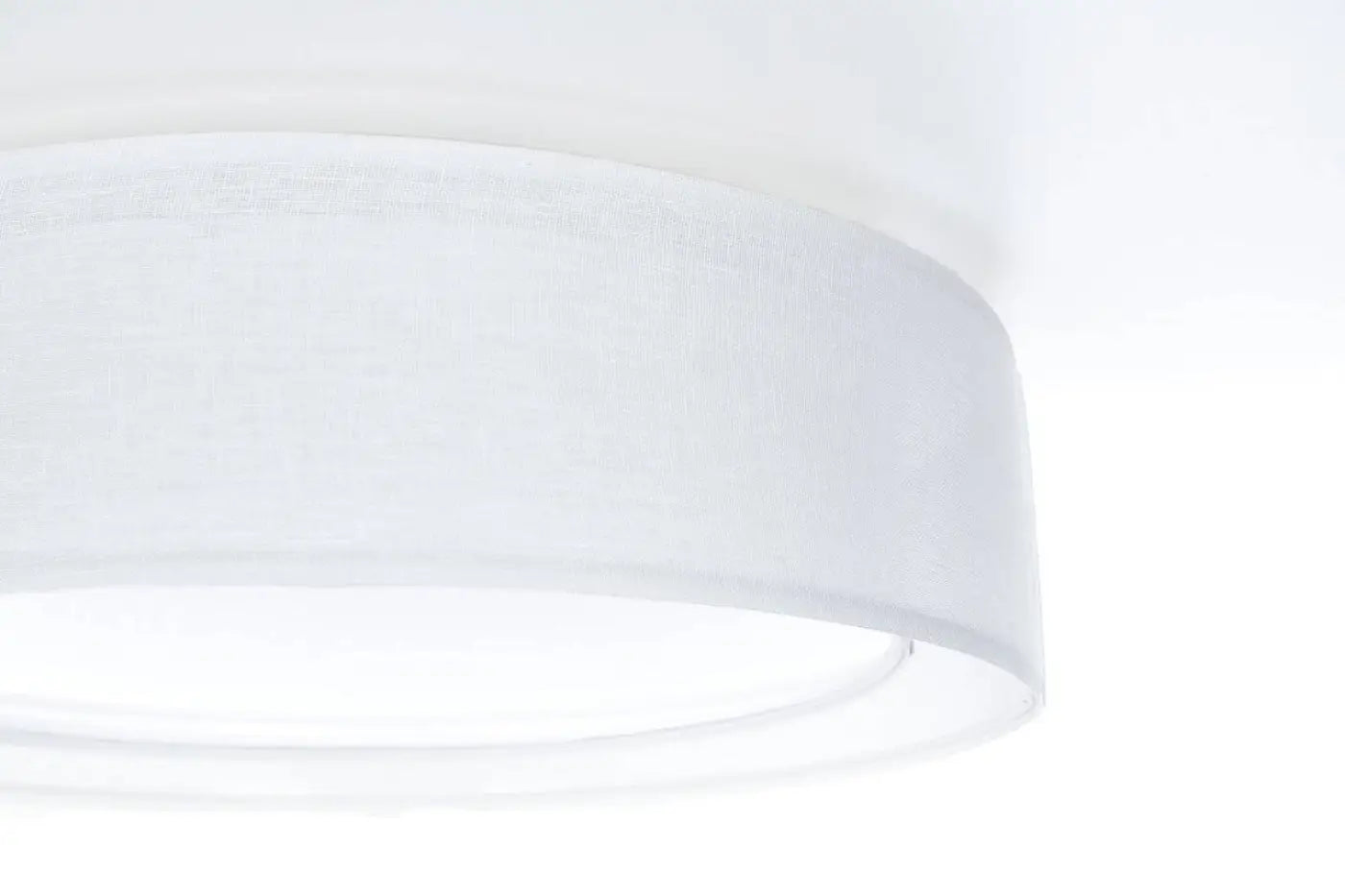 Luminaire Plafonnier en Tissu - Puro (Blanc)