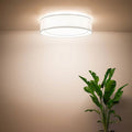 Luminaire Plafonnier en Tissu - Puro (Blanc)