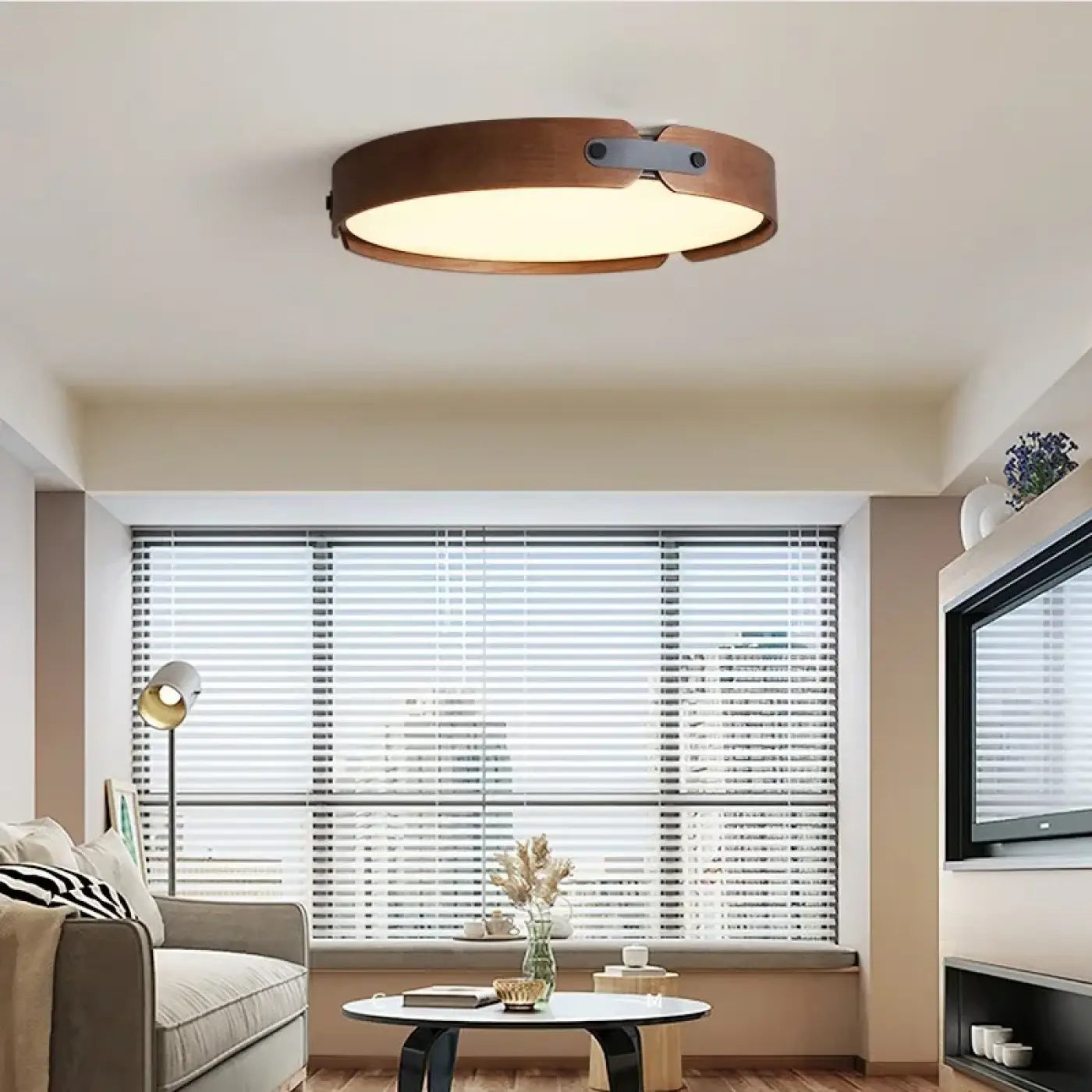 Luminaire Plafonnier en Bois - Tanox