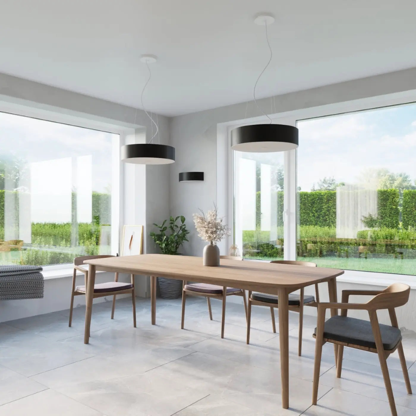 Luminaire Plafonnier Elegant - Skala 80 (Noir)