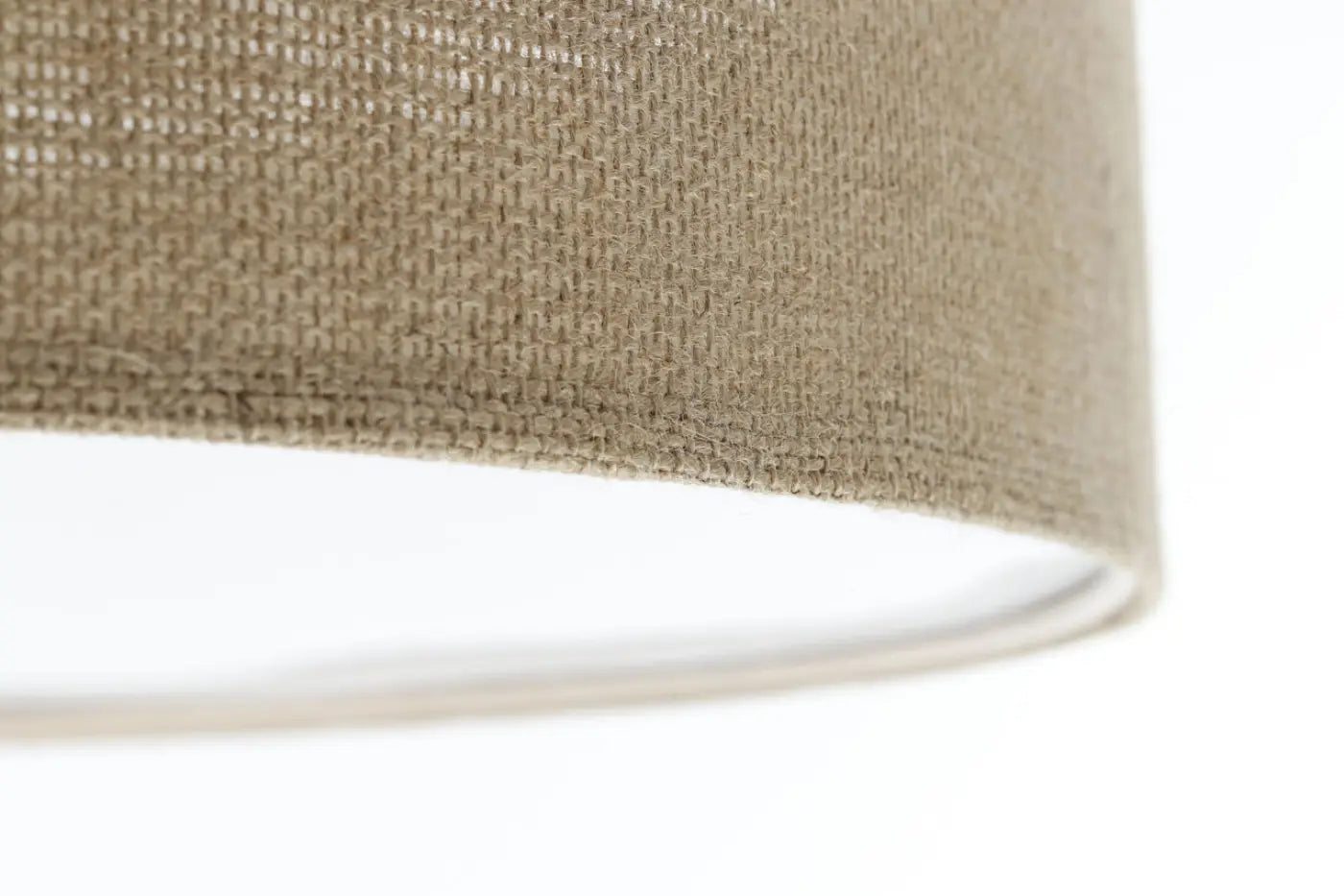 Luminaire Plafonnier Elegant en Tissu - Boho Elegant (Taupe)