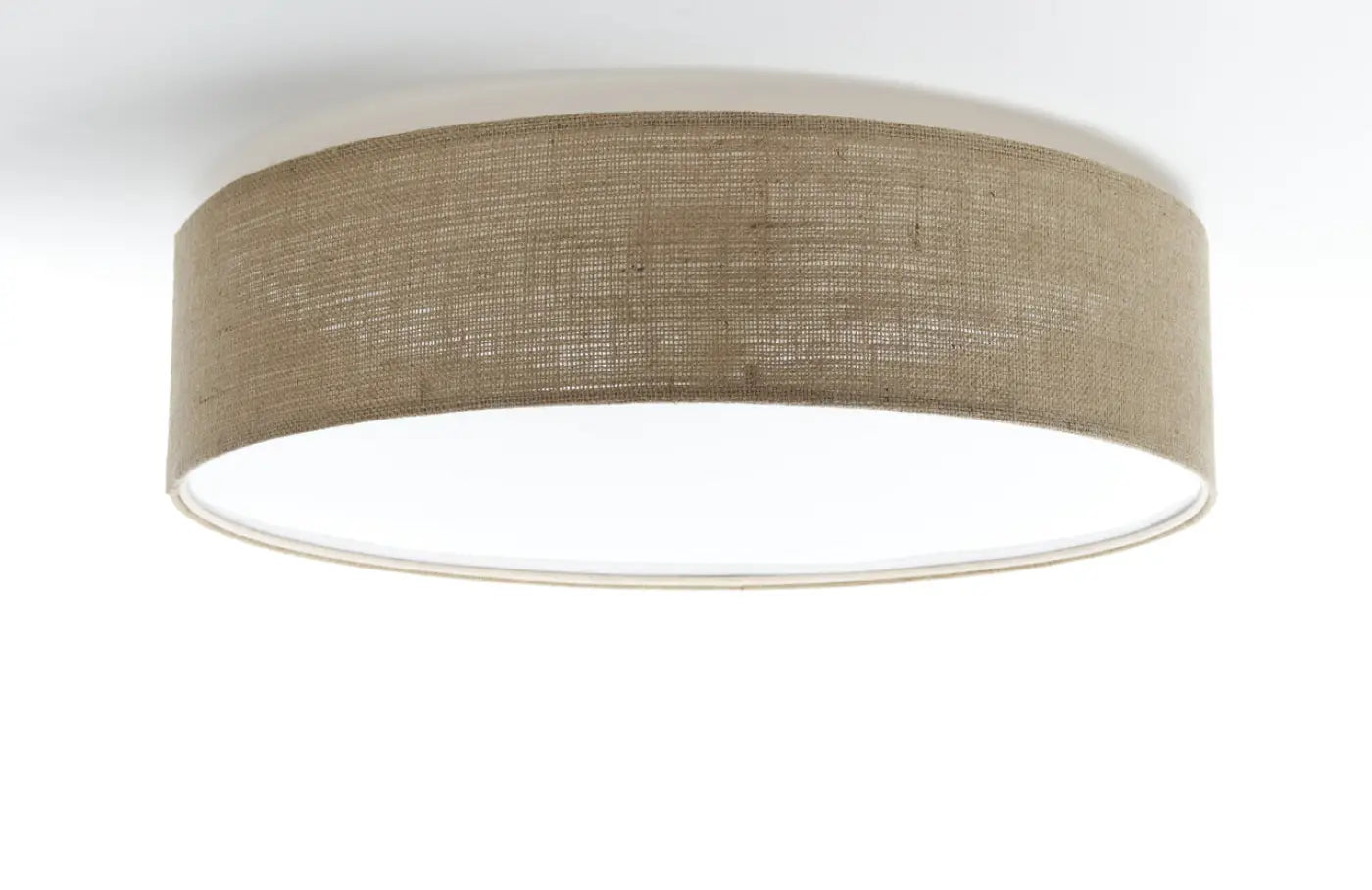 Luminaire Plafonnier Elegant en Tissu - Boho Elegant (Taupe)