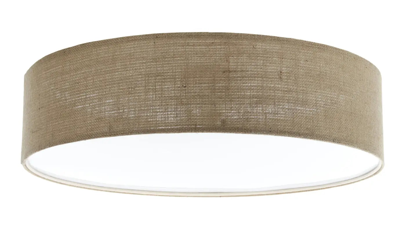 Luminaire Plafonnier Elegant en Tissu - Boho Elegant (Taupe)