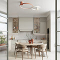 Luminaire Plafonnier Design - Rio 110 4000K (Rouge Ocre)