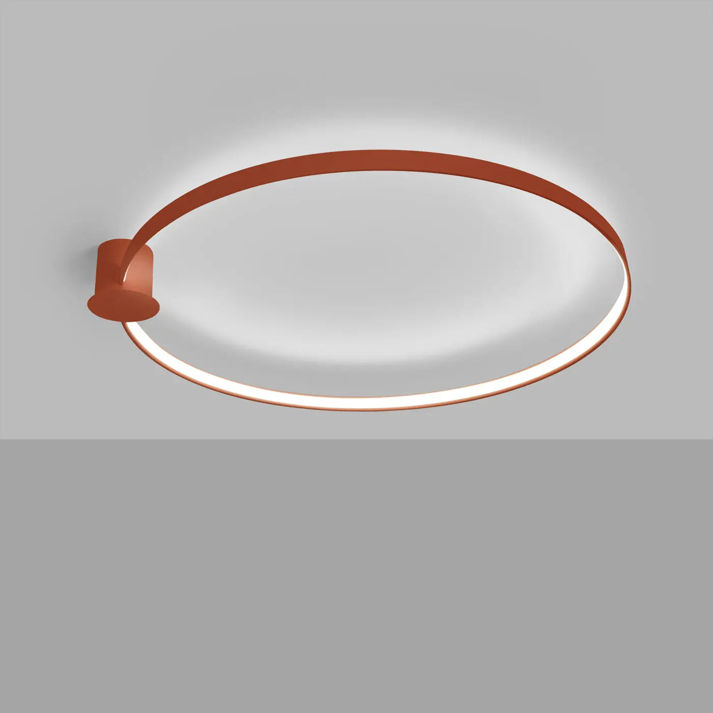 Luminaire Plafonnier Design - Rio 110 4000K (Rouge Ocre)
