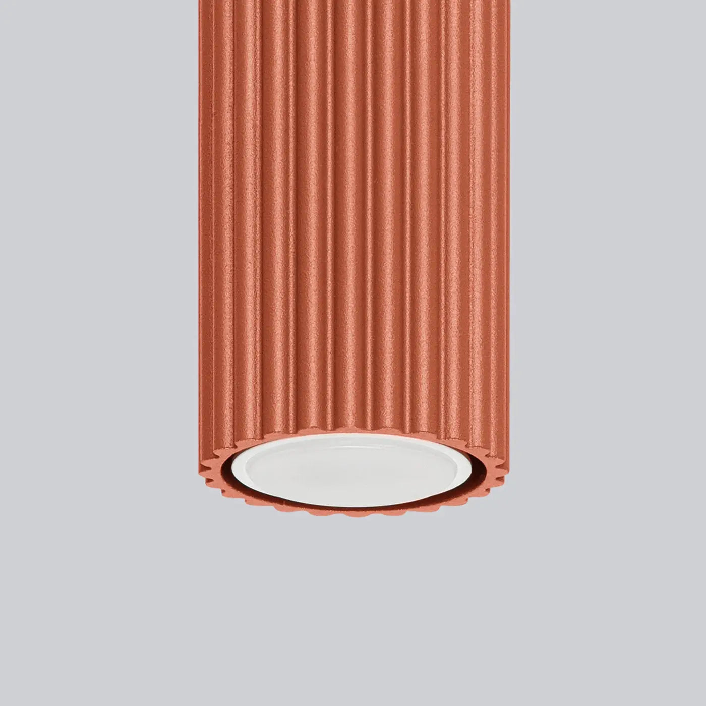 Luminaire Plafonnier Design - Karbon 20  (Rouge Ocre)