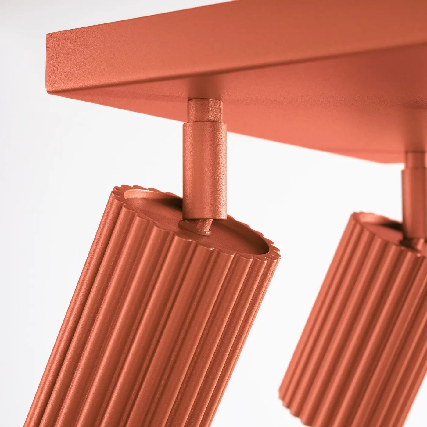 Luminaire Plafonnier Design - Karbon 4 (Rouge Ocre)