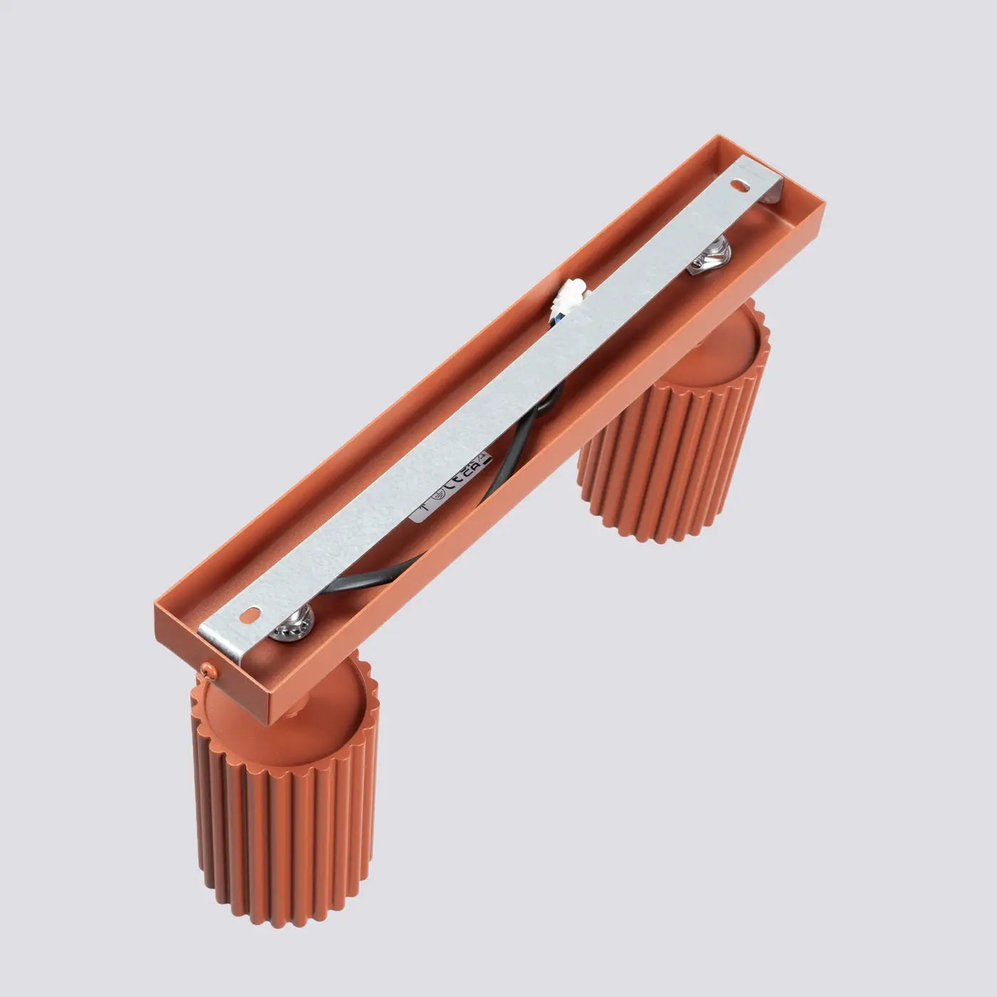Luminaire Plafonnier Moderne - Karbon 2 (Rouge Ocre)