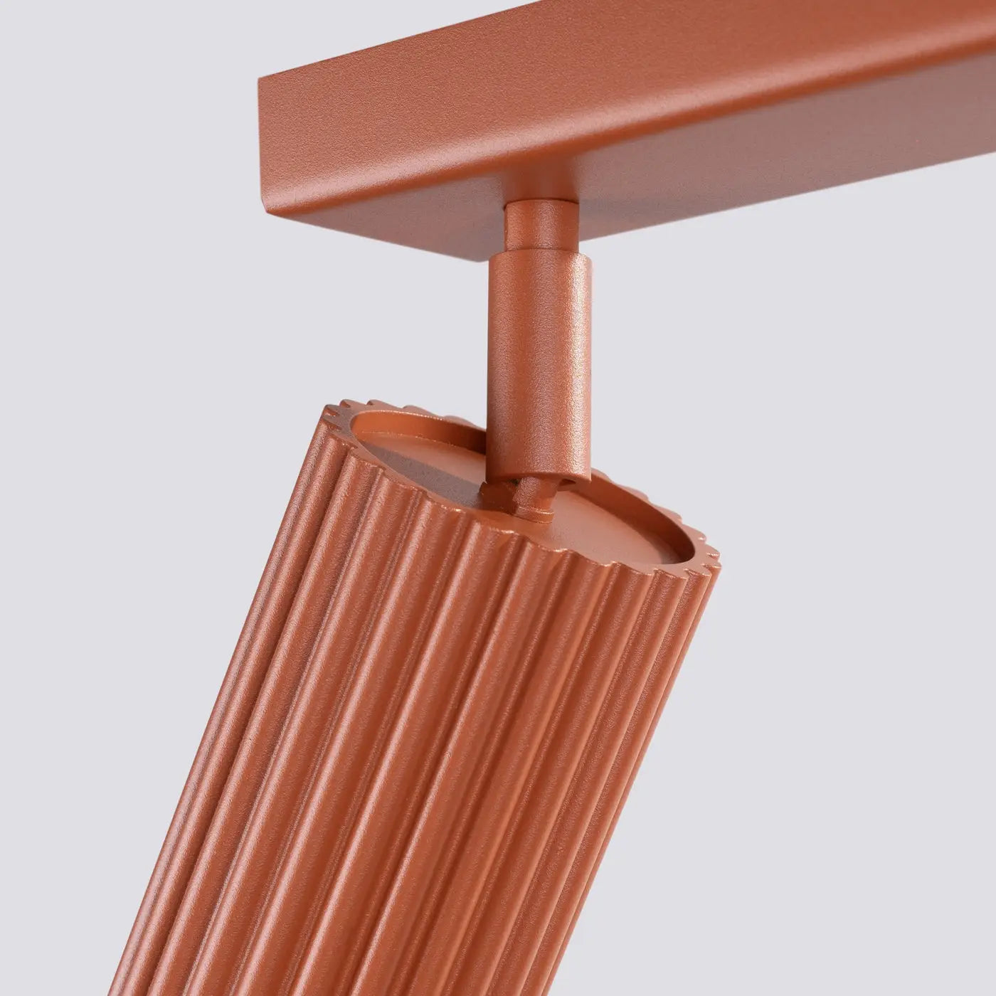 Luminaire Plafonnier Moderne - Karbon 2 (Rouge Ocre)