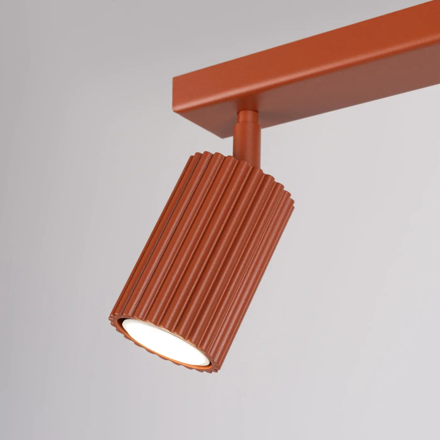 Luminaire Plafonnier Moderne - Karbon 2 (Rouge Ocre)