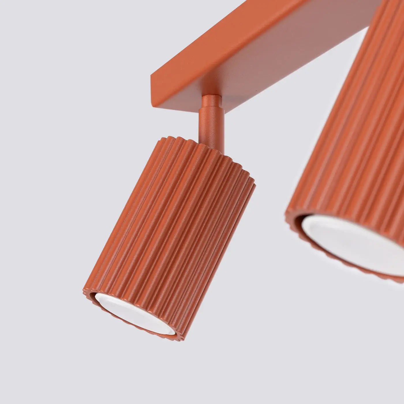 Luminaire Plafonnier Moderne - Karbon 2 (Rouge Ocre)