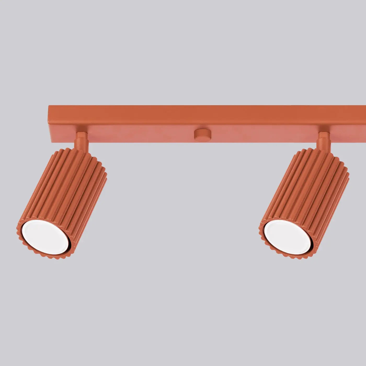 Luminaire Plafonnier - Karbon 4L (Rouge Ocre)