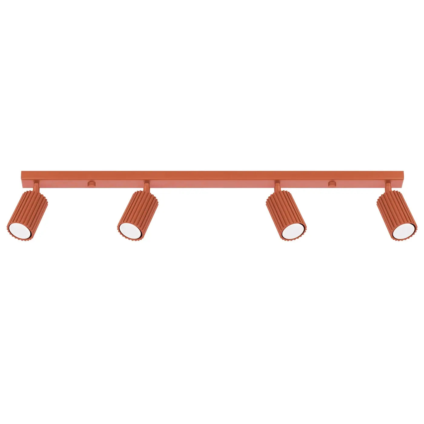 Luminaire Plafonnier - Karbon 4L (Rouge Ocre)