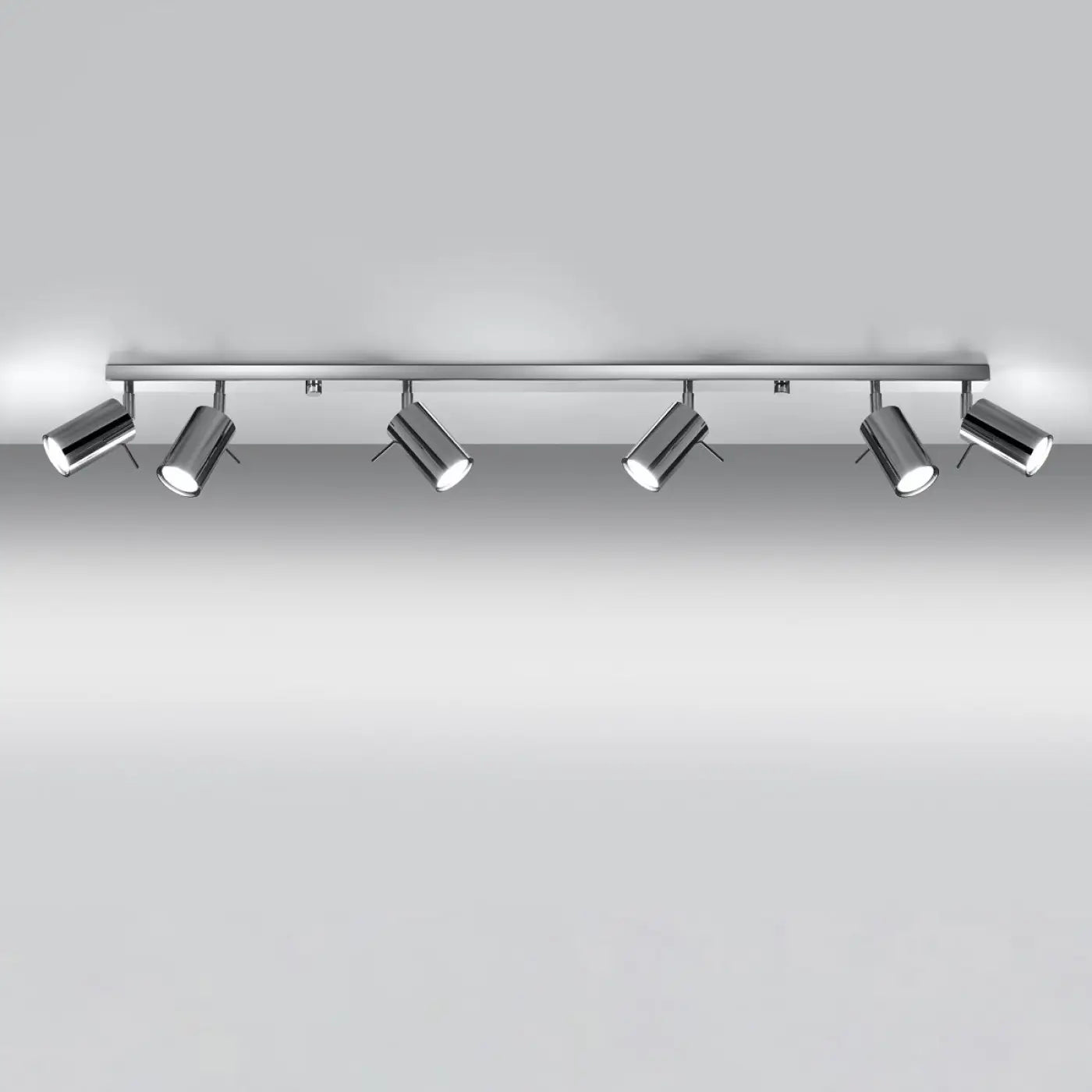 Luminaire Plafonnier Design - Ring 6L (Chrome)