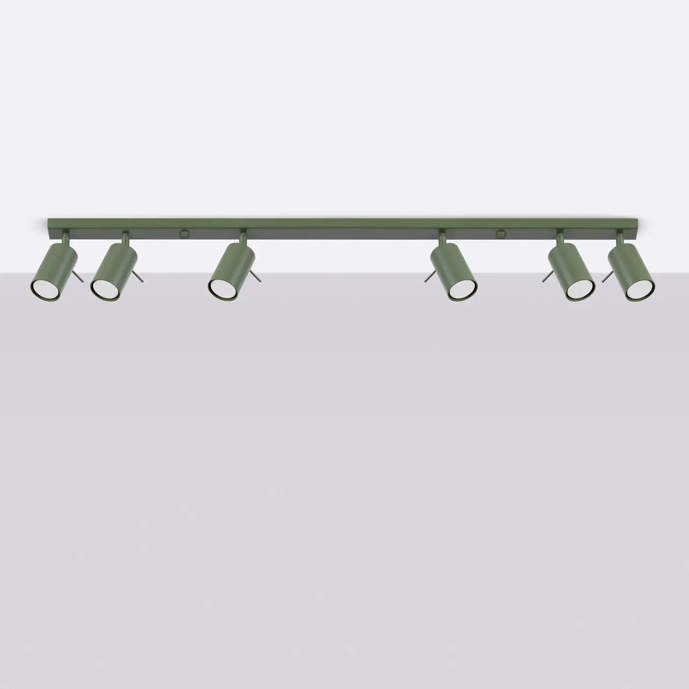 Luminaire Plafonnier Moderne - Ring 6L (Vert Olive)