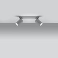 Luminaire Plafonnier Design - Ring 2 (Gris)
