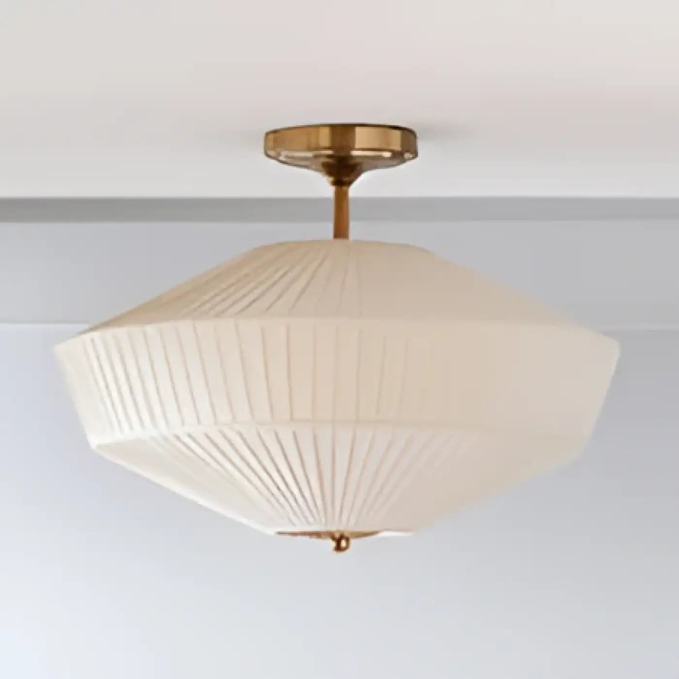 Luminaire Plafonnier Chic en Tissu - Azura