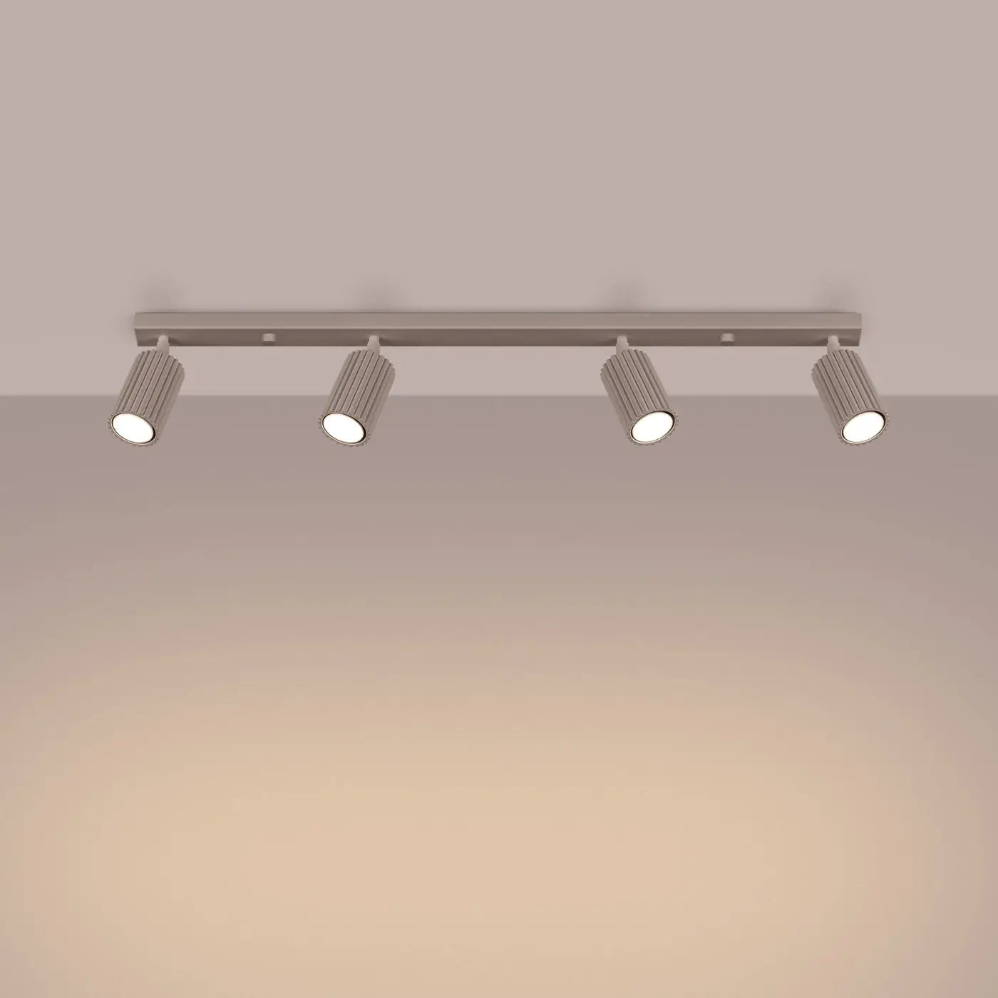 Luminaire Plafonnier Design - Karbon 4L (Taupe)