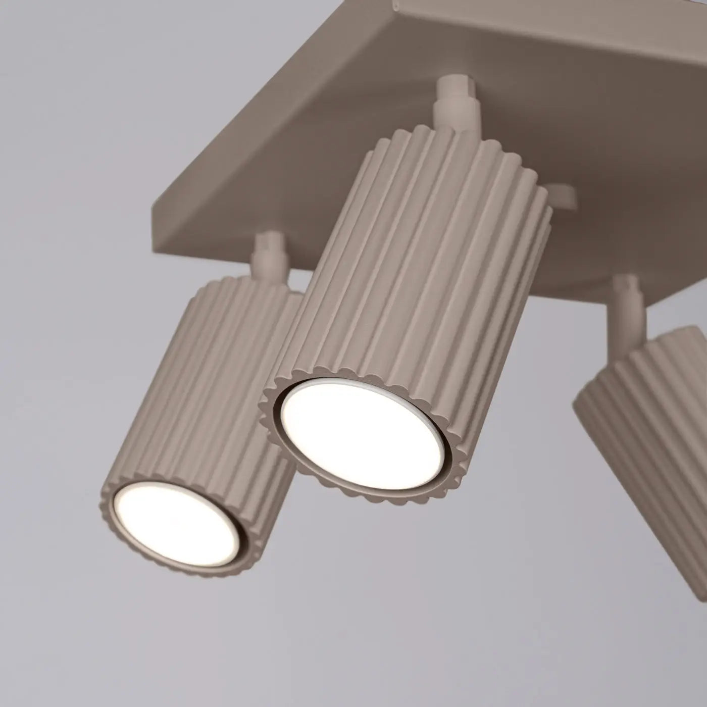 Luminaire Plafonnier - Karbon 4 (Taupe)