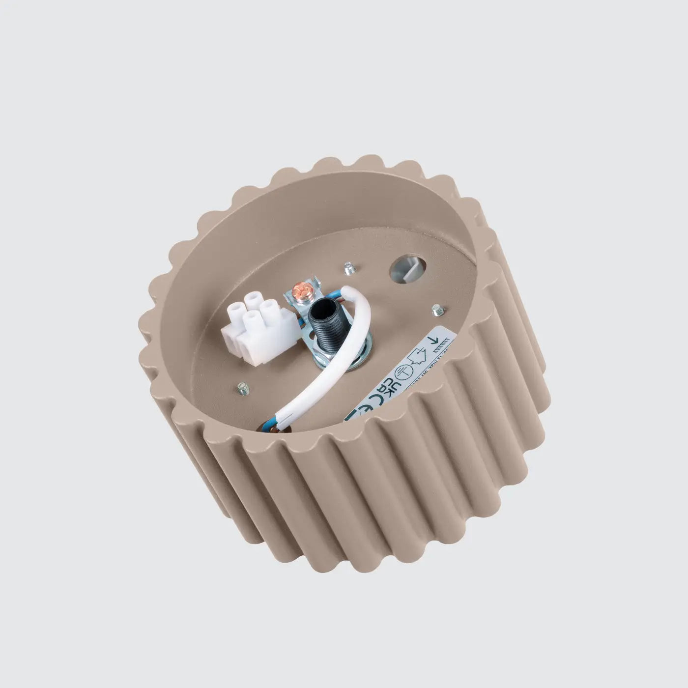 Luminaire Plafonnier Moderne - Aura 1 (Taupe)