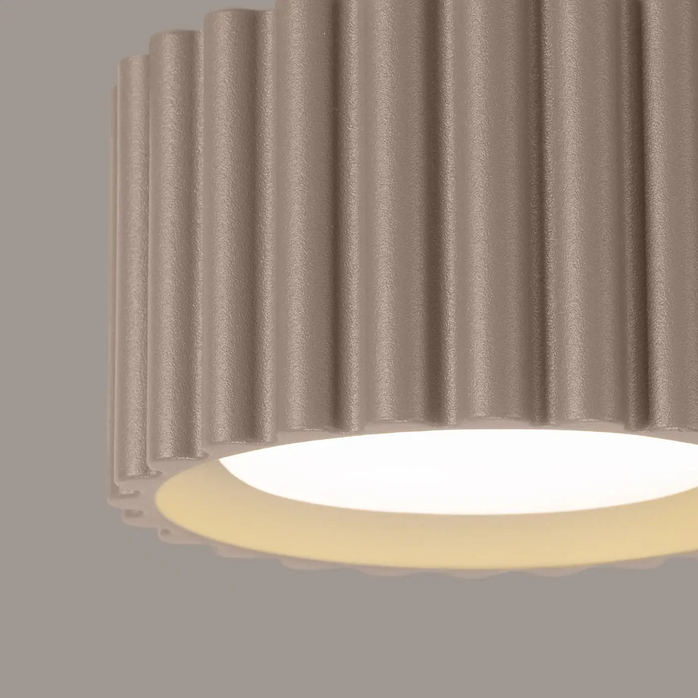 Luminaire Plafonnier Moderne - Aura 1 (Taupe)