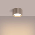 Luminaire Plafonnier Moderne - Aura 1 (Taupe)