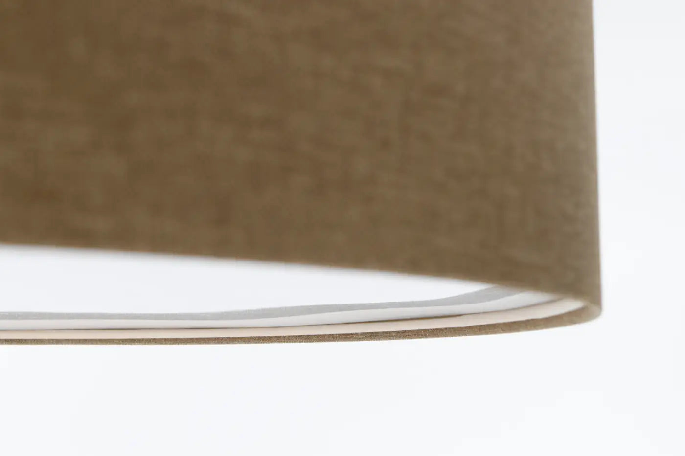 Luminaire Plafonnier Design en Tissu - Boho Elegant(Marron Gris)