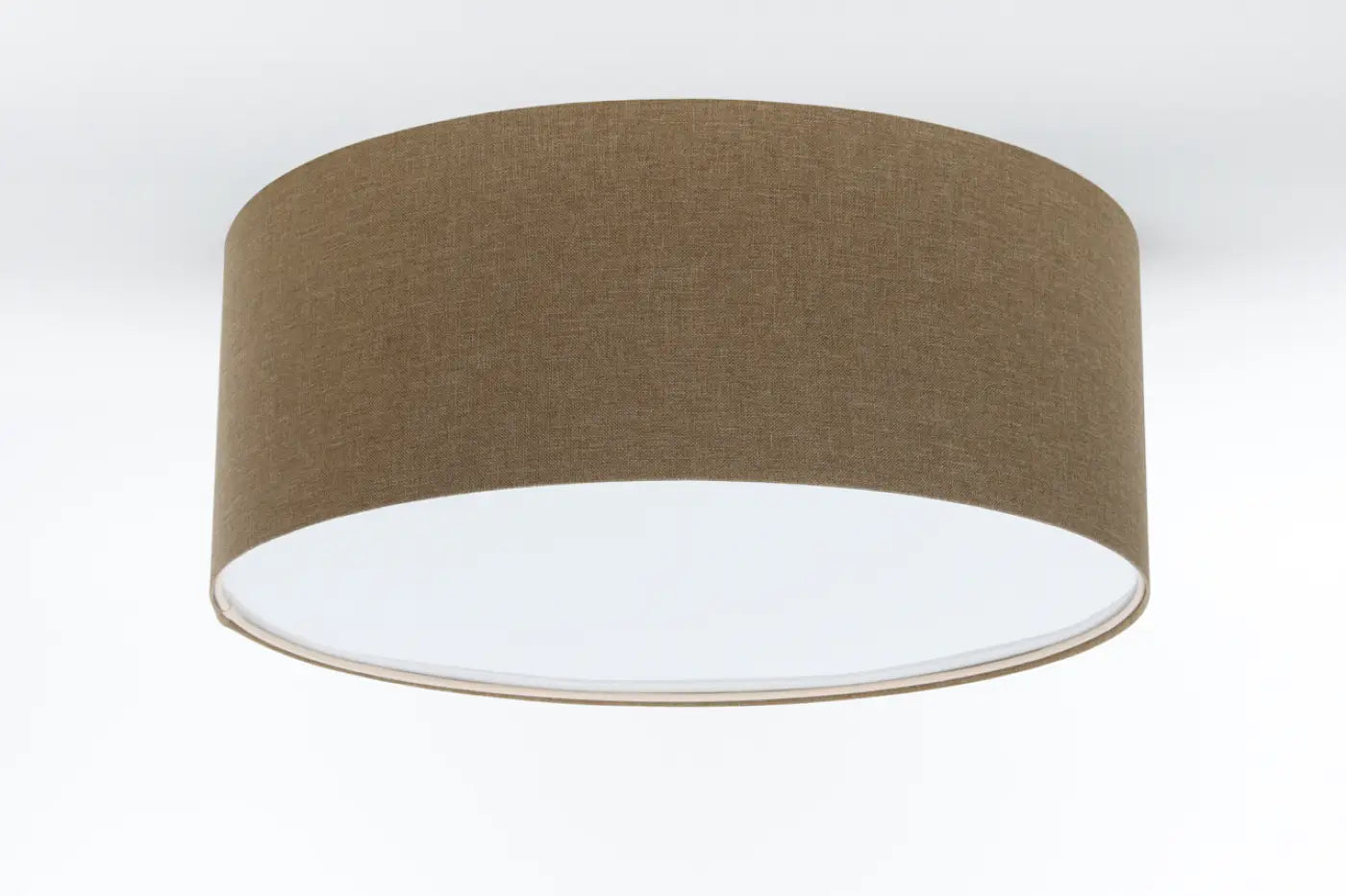 Luminaire Plafonnier Design en Tissu - Boho Elegant(Marron Gris)