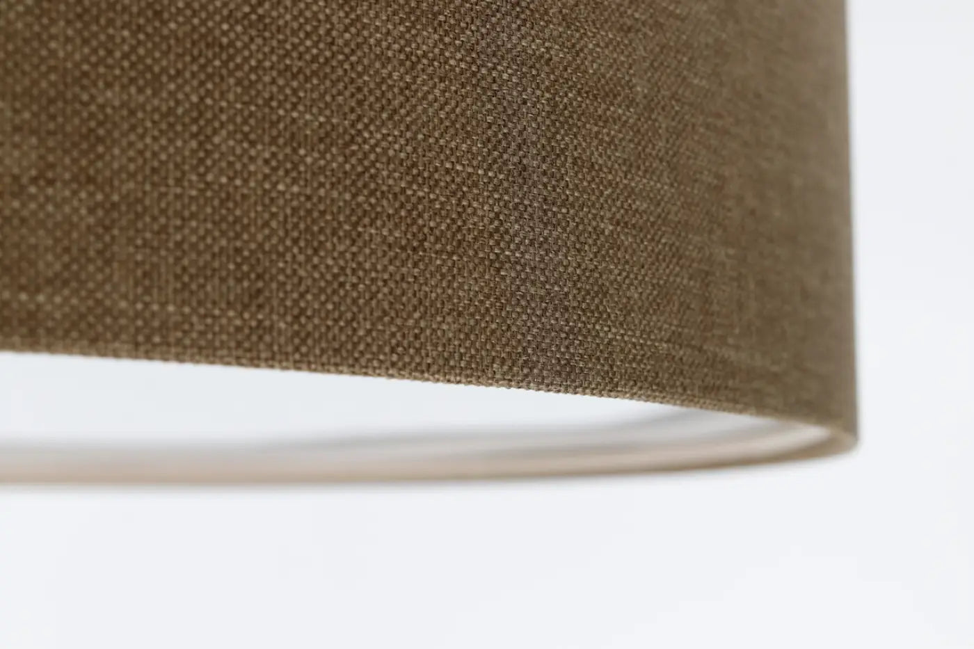 Luminaire Plafonnier Design en Tissu - Boho Elegant(Marron Gris)