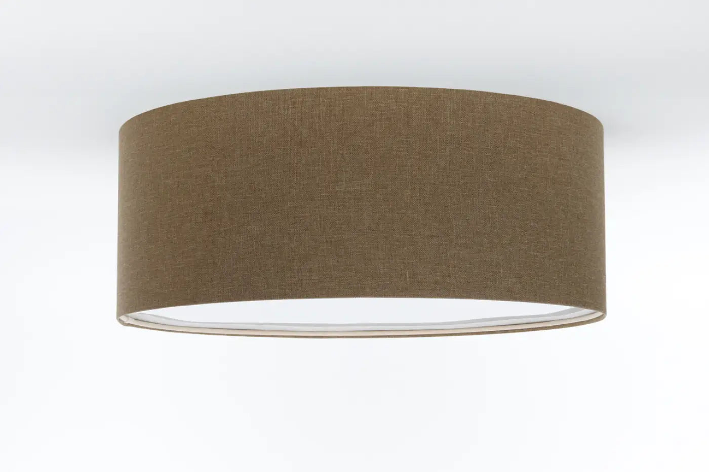 Luminaire Plafonnier Design en Tissu - Boho Elegant(Marron Gris)