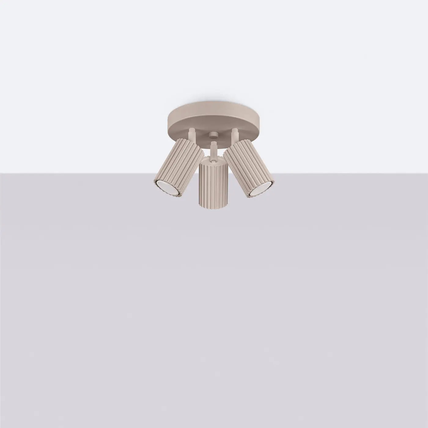 Luminaire Plafonnier Design - Karbon 3P (Taupe)
