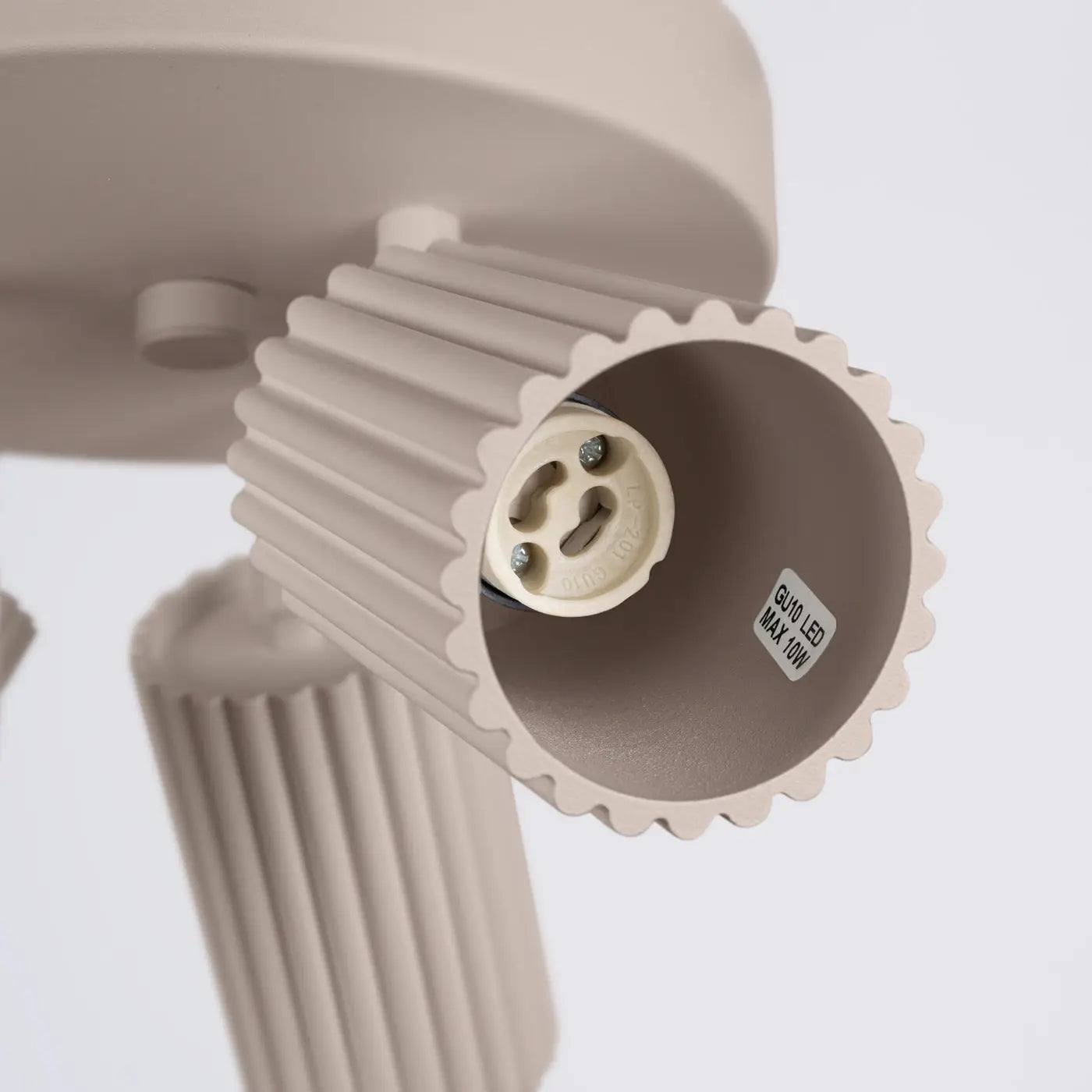 Luminaire Plafonnier Design - Karbon 3P (Taupe)
