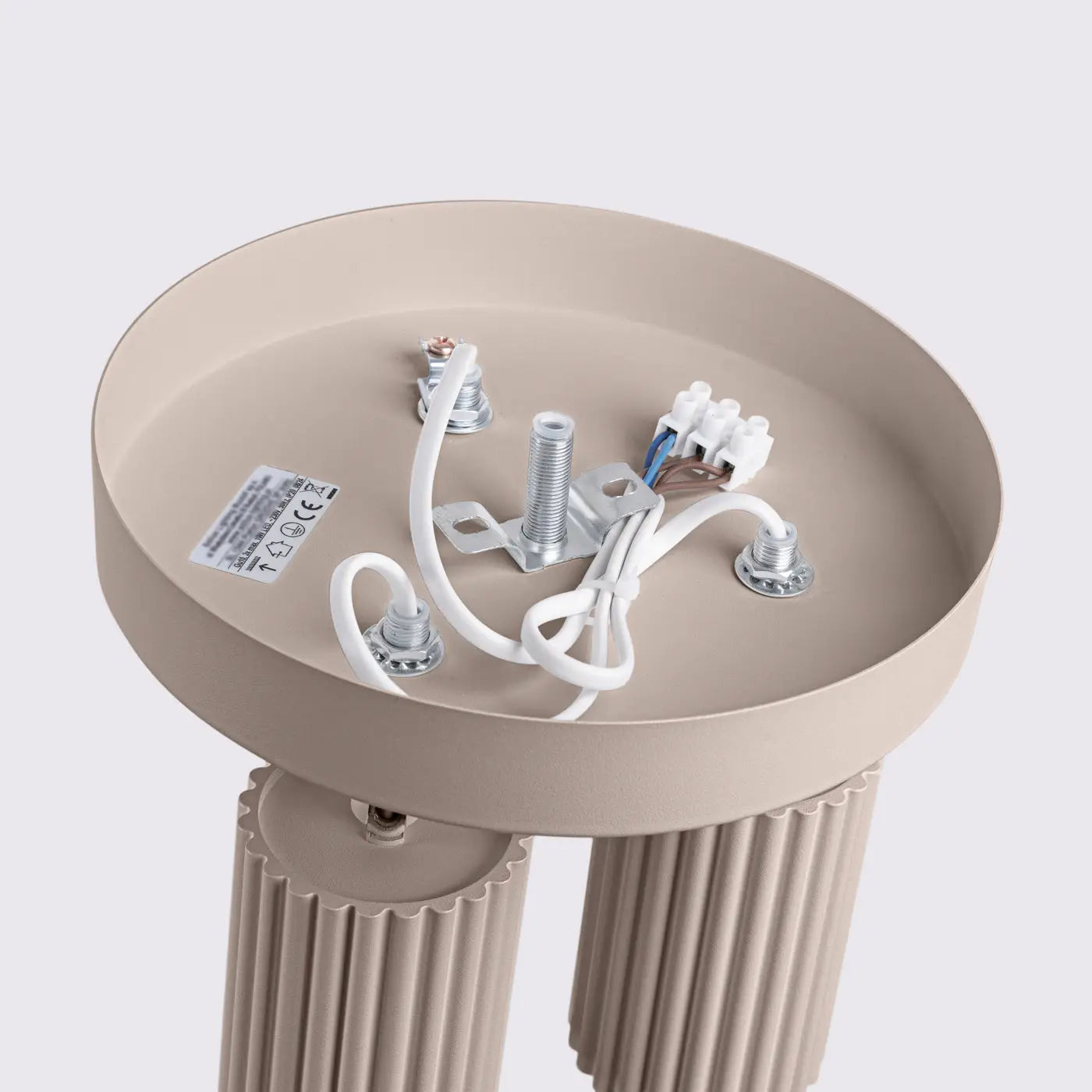 Luminaire Plafonnier Design - Karbon 3P (Taupe)