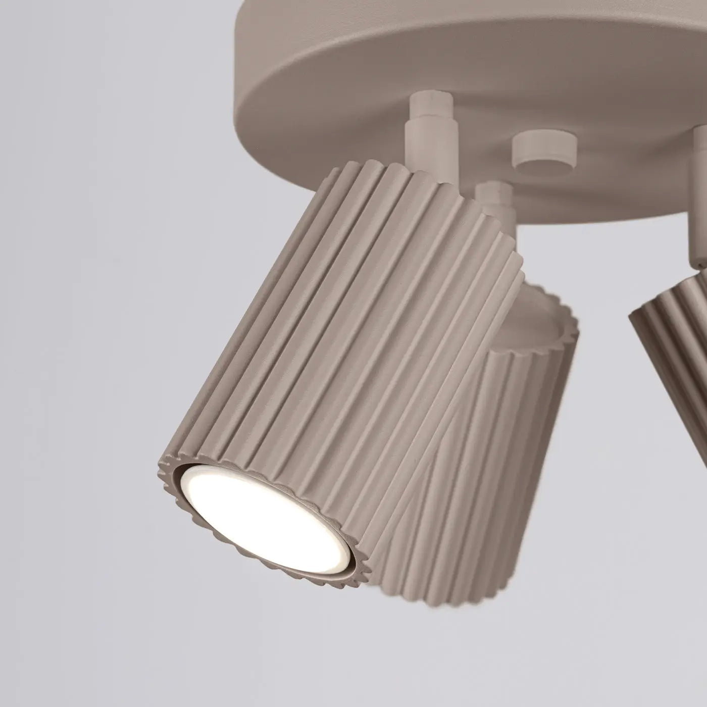 Luminaire Plafonnier Design - Karbon 3P (Taupe)