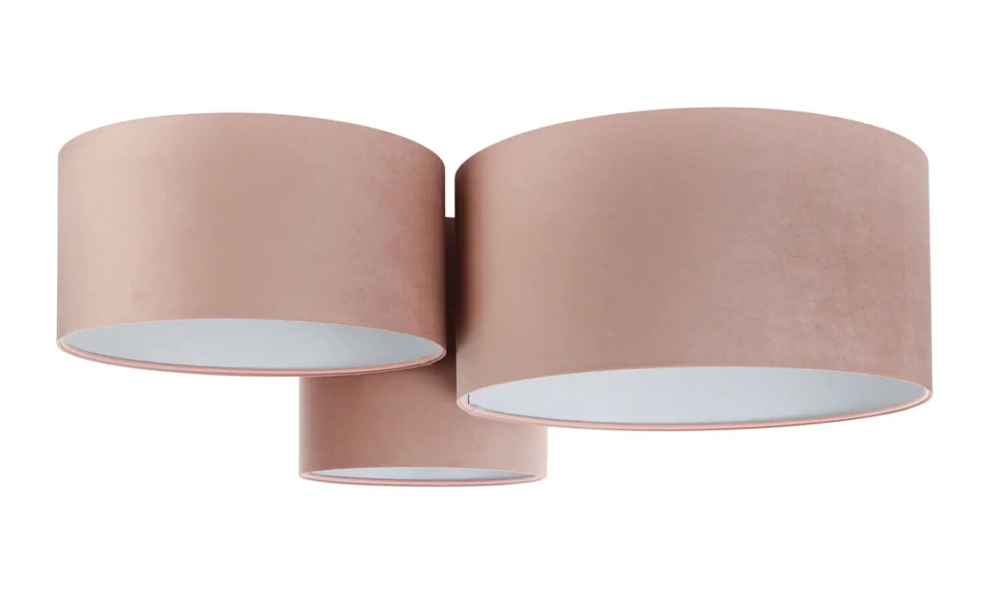 Luminaire Plafonnier Design en Tissu - Trio Jasmin