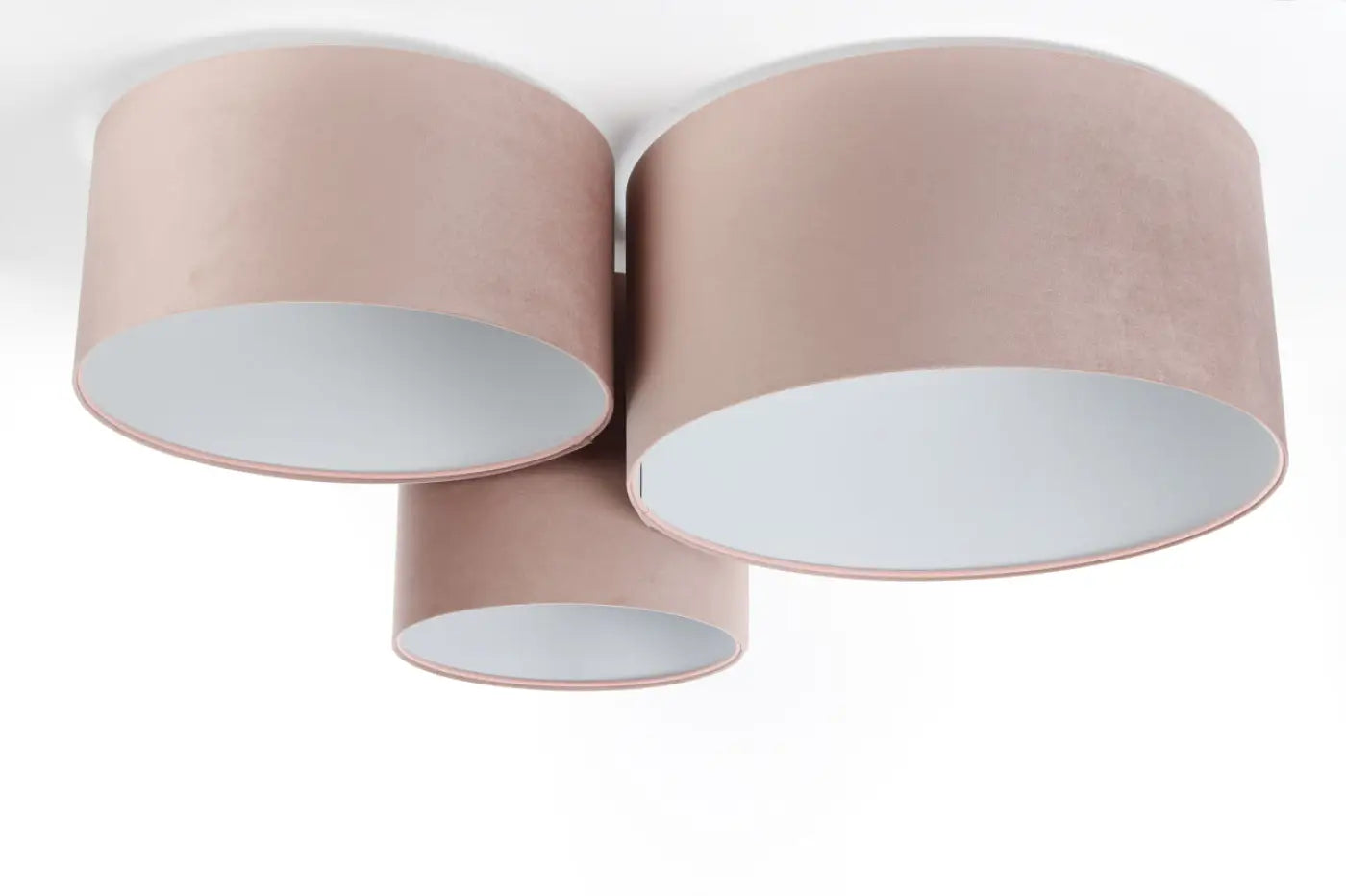 Luminaire Plafonnier Design en Tissu - Trio Jasmin