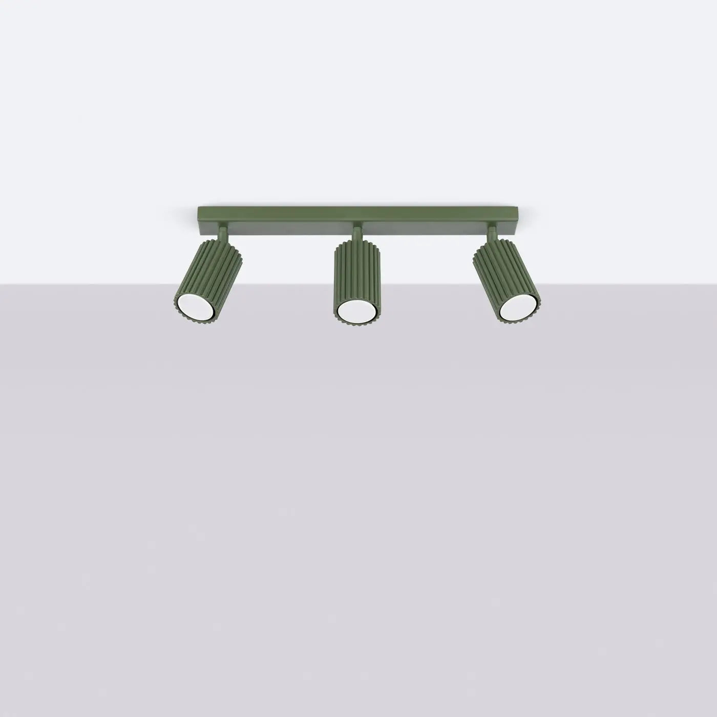 Luminaire Plafonnier Design - Karbon 3L (Vert Olive)