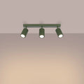 Luminaire Plafonnier Design - Karbon 3L (Vert Olive)
