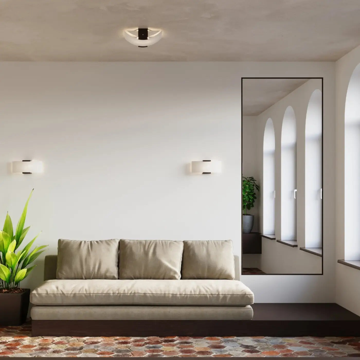 Luminaire Plafonnier Design en Verre - Emilio