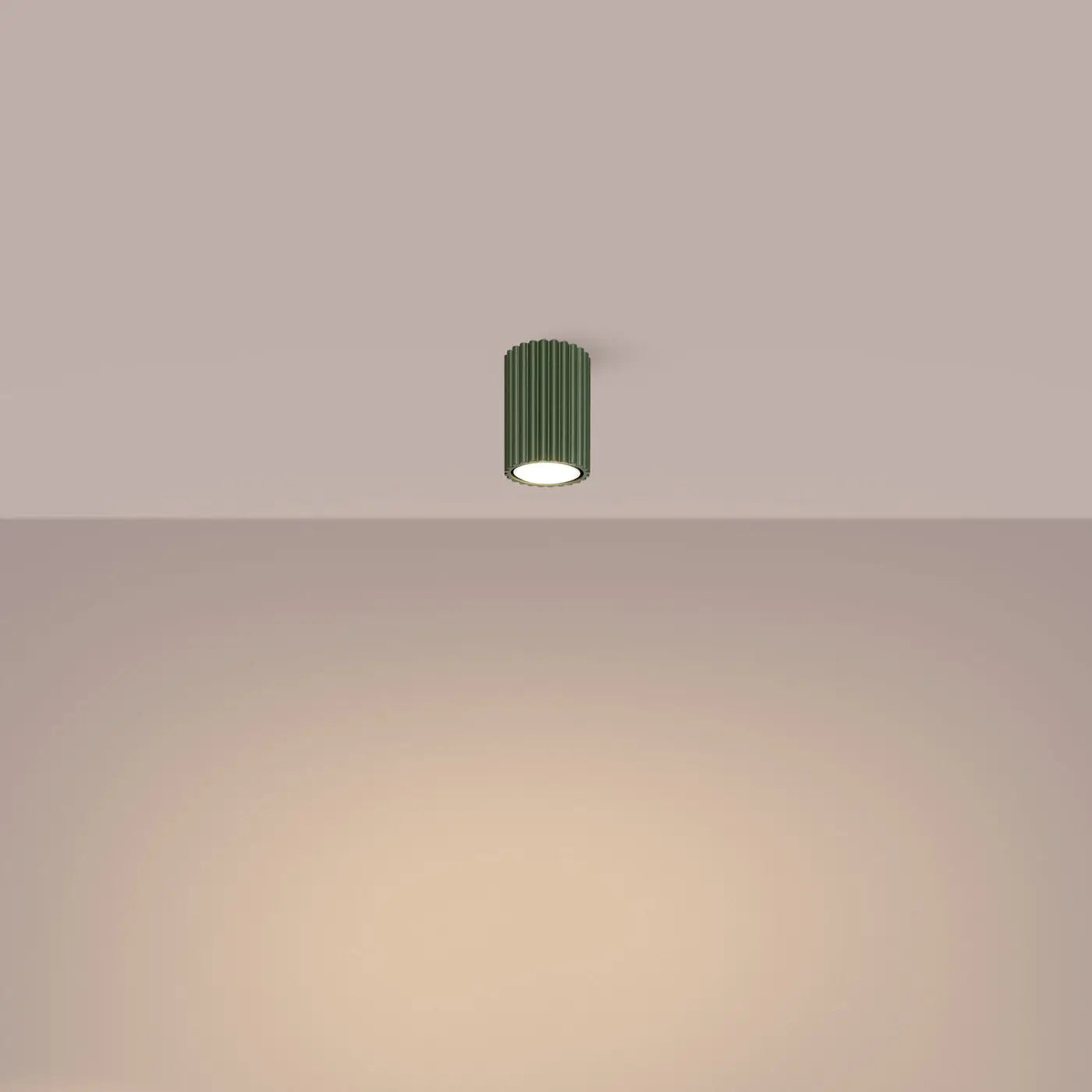 Luminaire Plafonnier Elegant - Karbon 10 (Vert Olive)