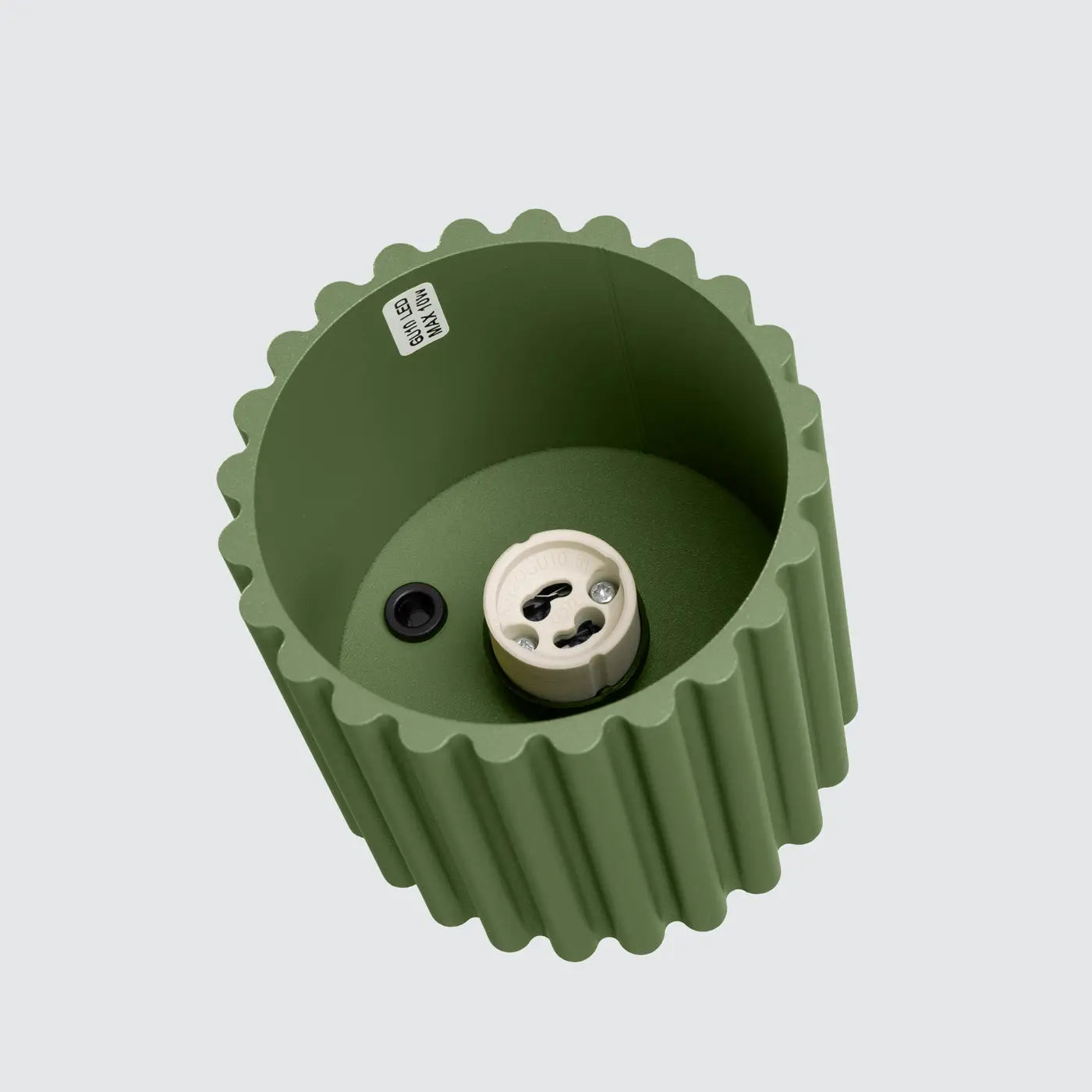 Luminaire Plafonnier Moderne - Aura 1 (Vert Olive)