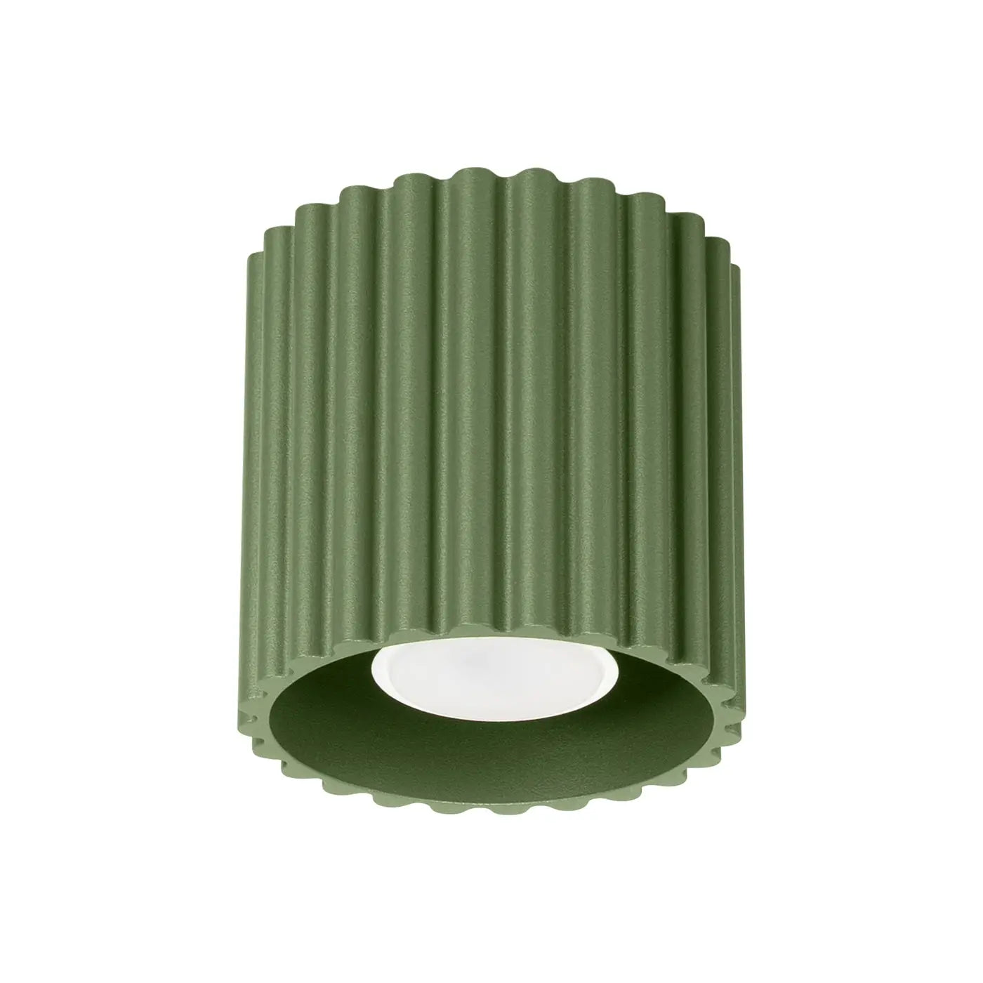 Luminaire Plafonnier Moderne - Aura 1 (Vert Olive)