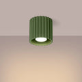 Luminaire Plafonnier Moderne - Aura 1 (Vert Olive)
