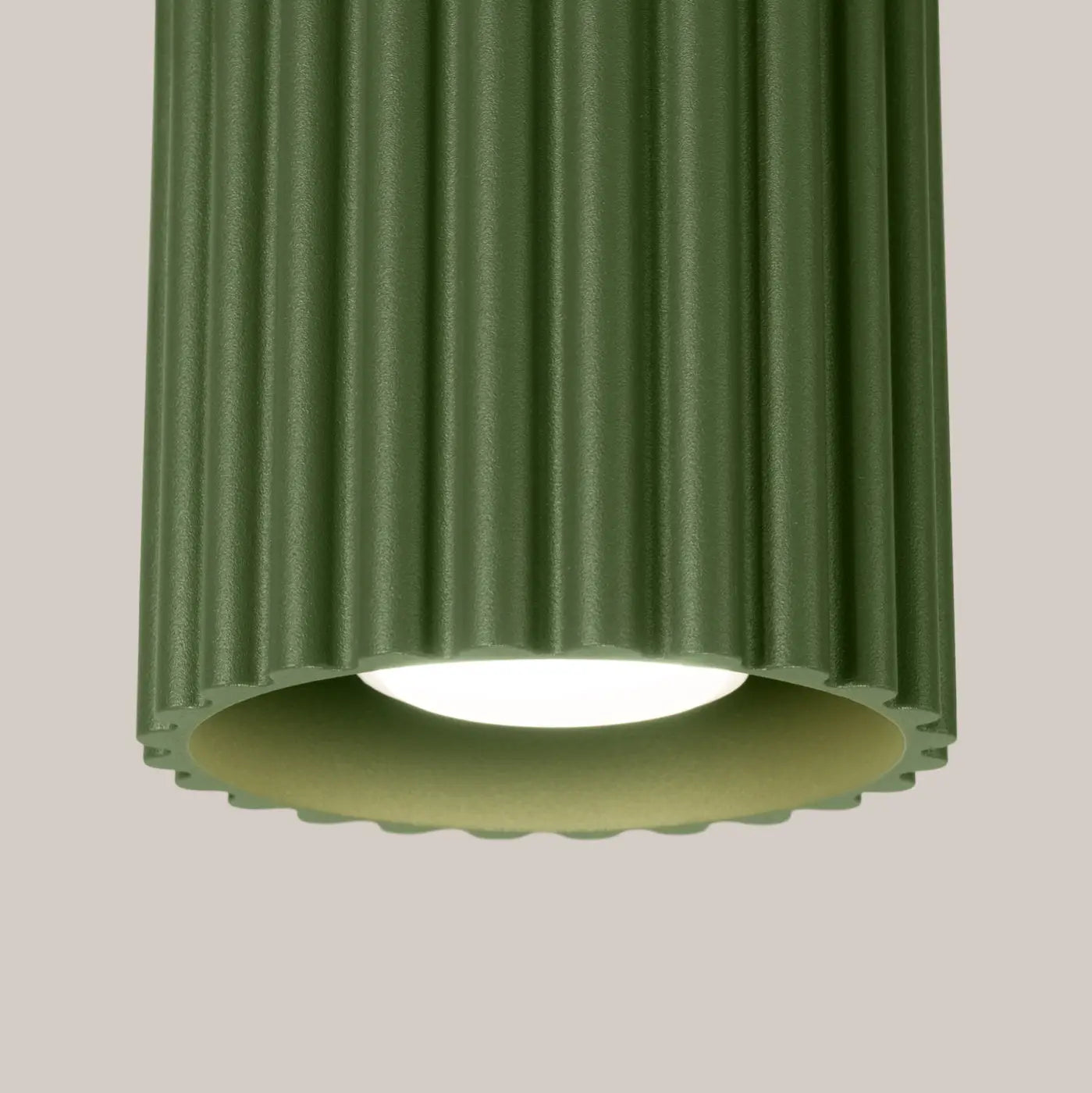 Luminaire Plafonnier Moderne - Aura 1 (Vert Olive)
