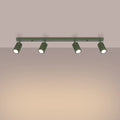 Luminaire Plafonnier - Karbon 4L (Vert Olive)
