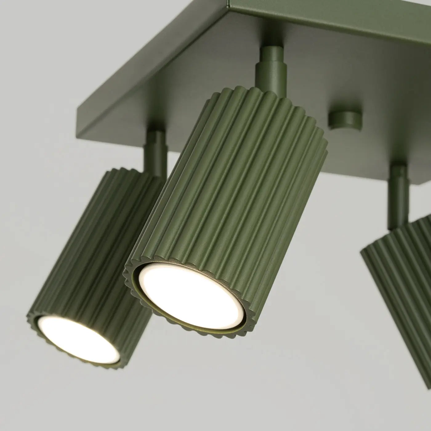 Luminaire Plafonnier Design - Karbon 4 (Vert Olive)