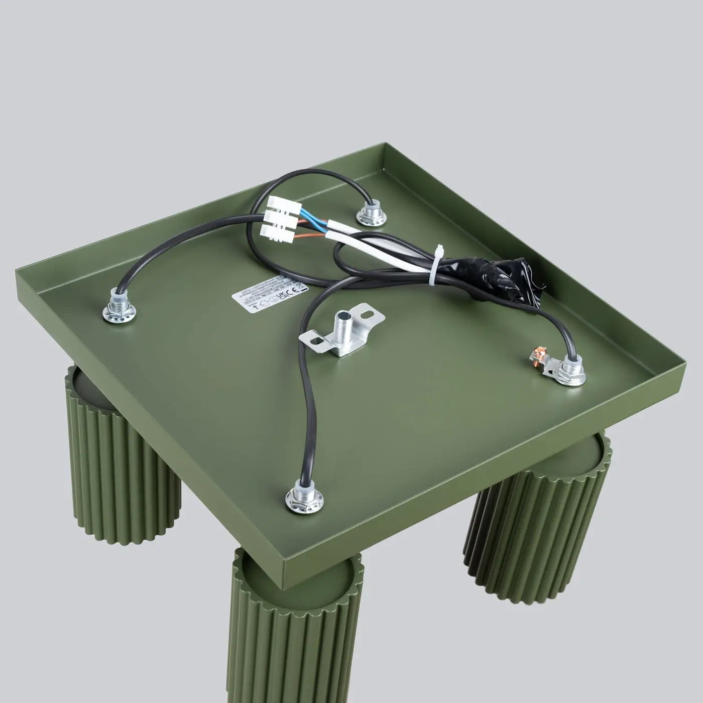 Luminaire Plafonnier Design - Karbon 4 (Vert Olive)