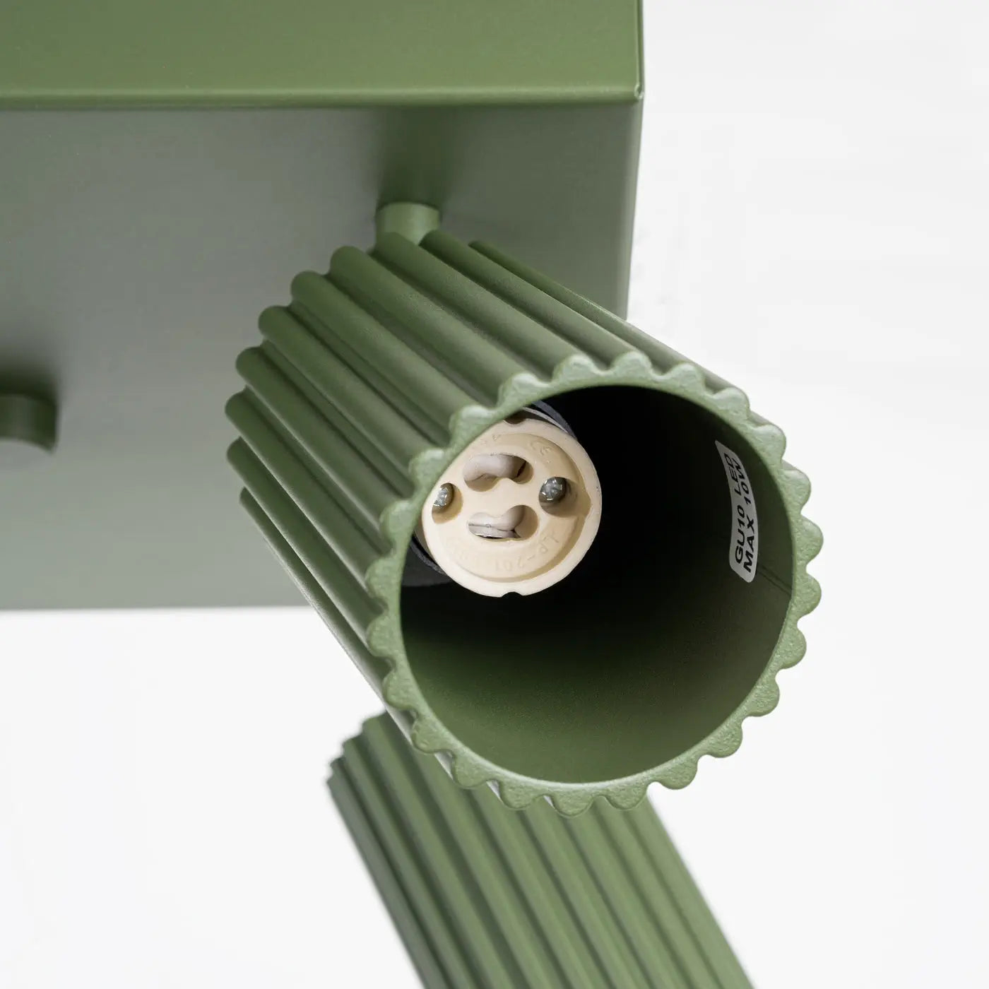 Luminaire Plafonnier Design - Karbon 4 (Vert Olive)