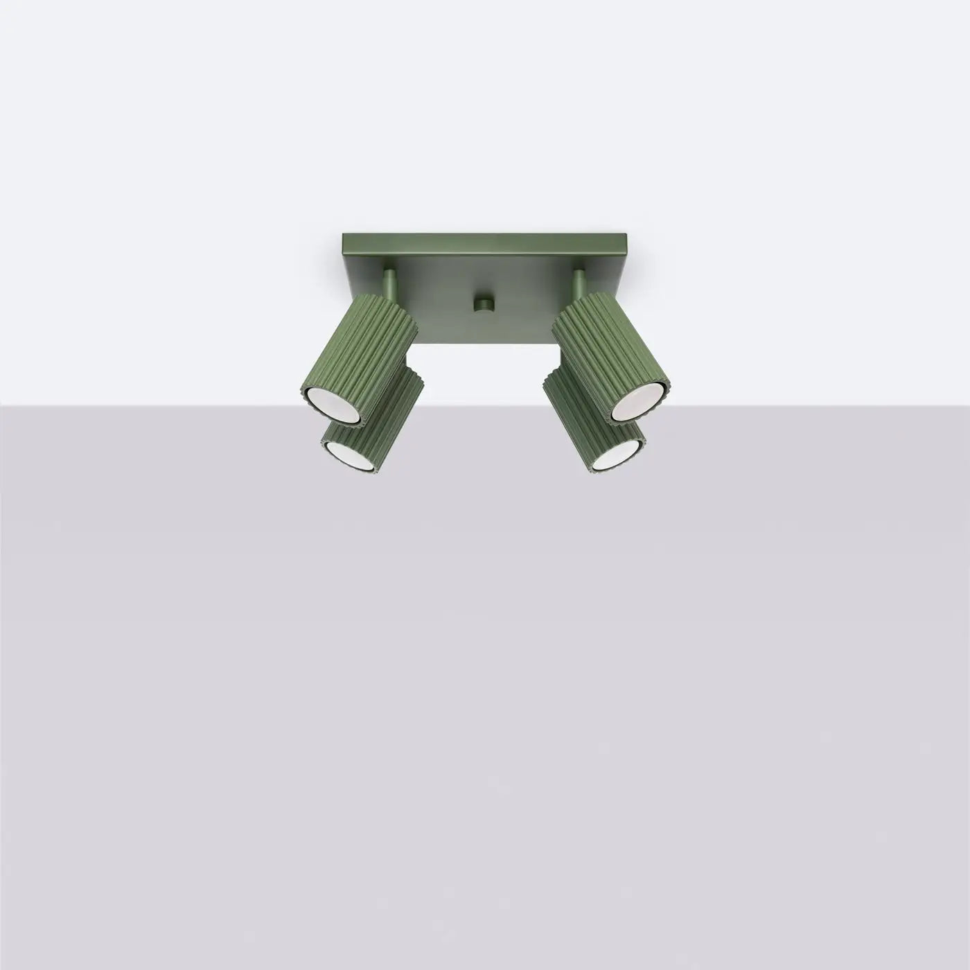 Luminaire Plafonnier Design - Karbon 4 (Vert Olive)